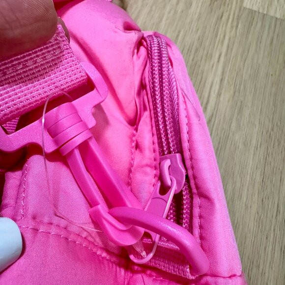 NWT Victoria's Secret PINK Bright Pink Quilted Duffle Tote Bag - Picture 5 of 10